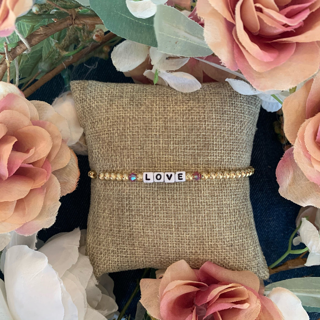 Little Words Project: Love Bracelet