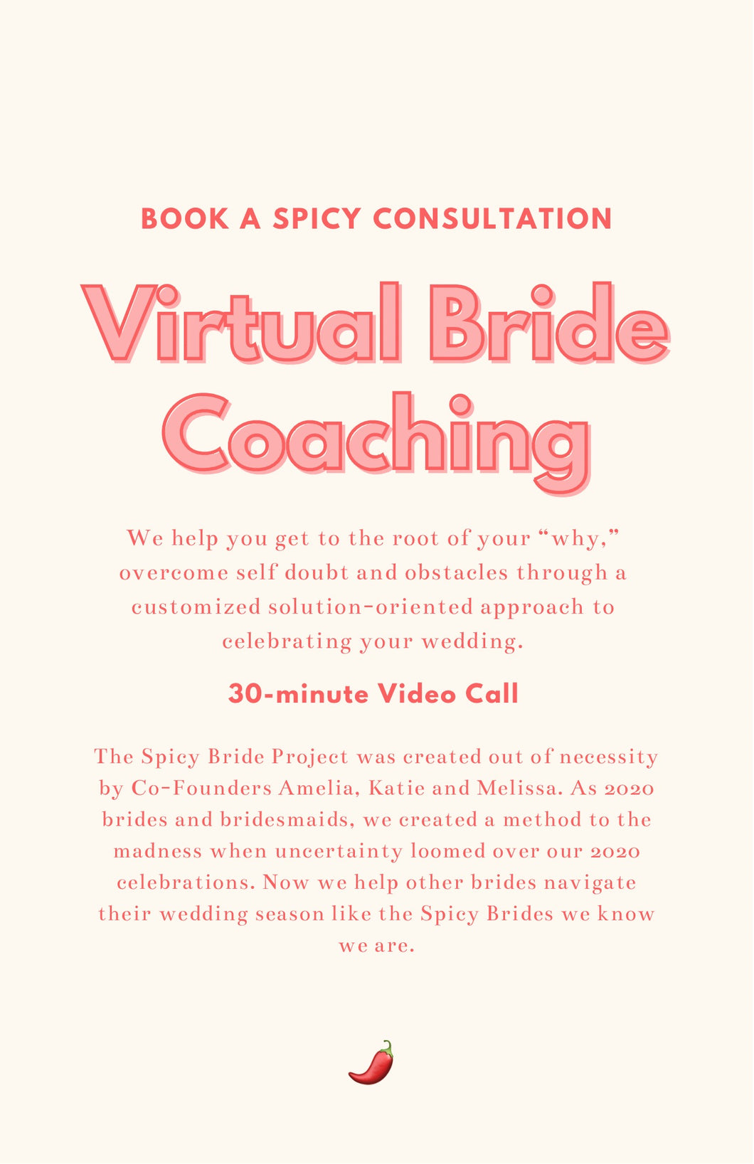 Virtual Bride Coaching - FOLLOW UP